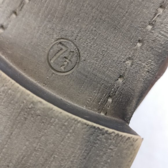 CHOCOLATE BROWN Laceless 100%LEATHER  ALMOND-TOE OXFORD  StressFree NO LACES,New - Picture 11 of 11